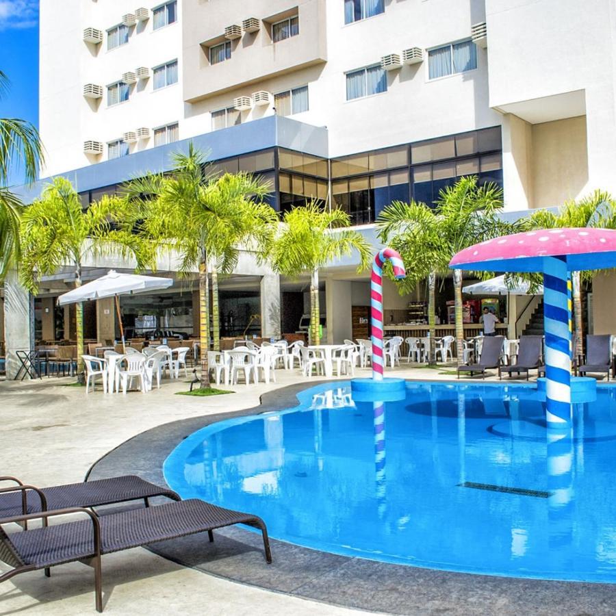 Flat Le Jardin Suites Caldas Novas Exterior foto